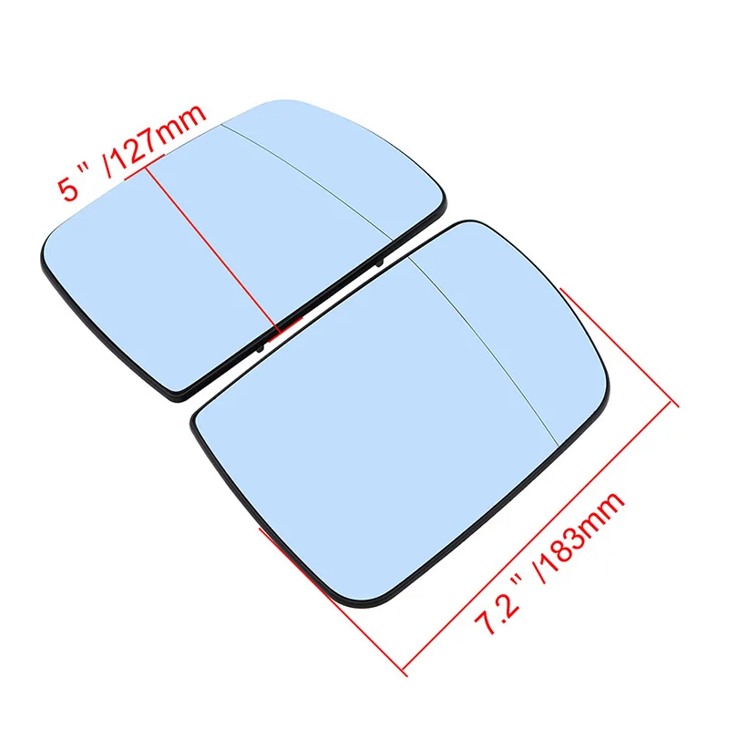 Автомобильное синее зеркальное стекло POSSBAY с подогревом для Land Rover Range MK III 2002 2003 2004