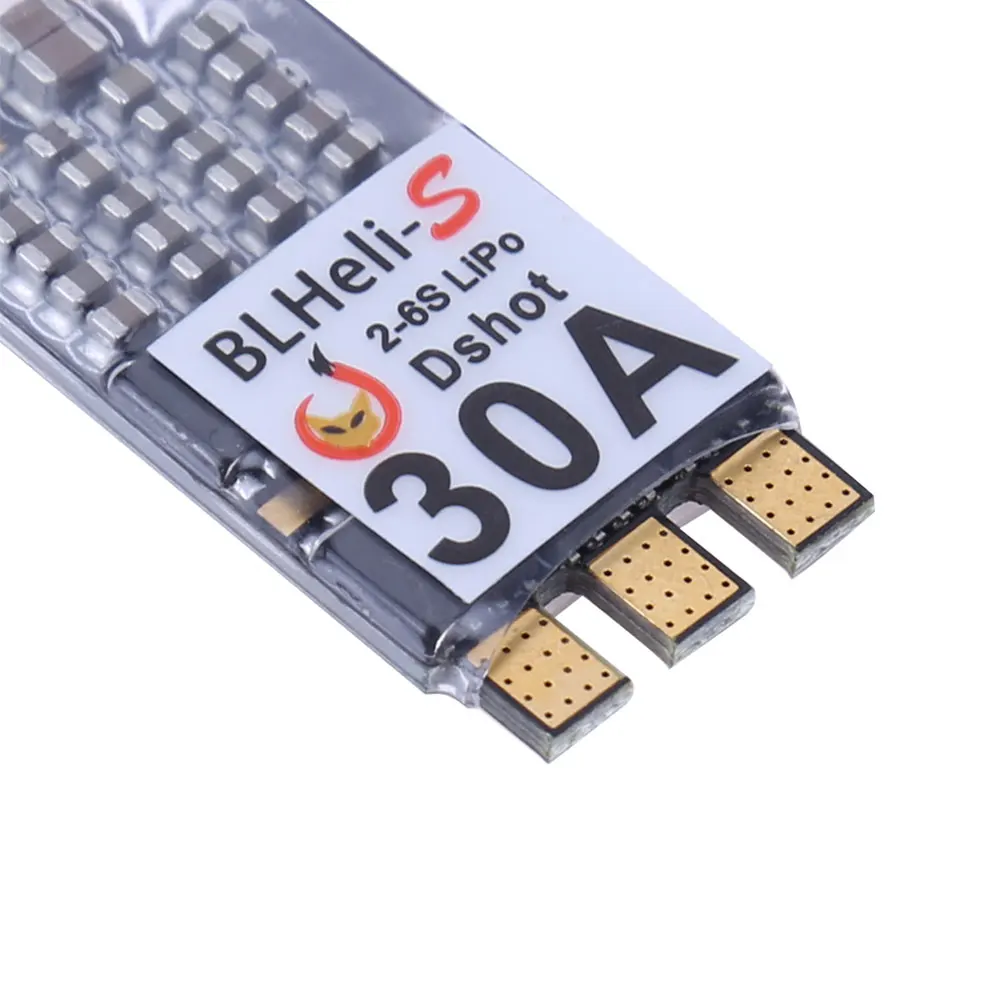 

BLHeli-S 30A ESC 2-6S Supports Mulitshot DSHOT Oneshot42 Oneshot125 Multicopter