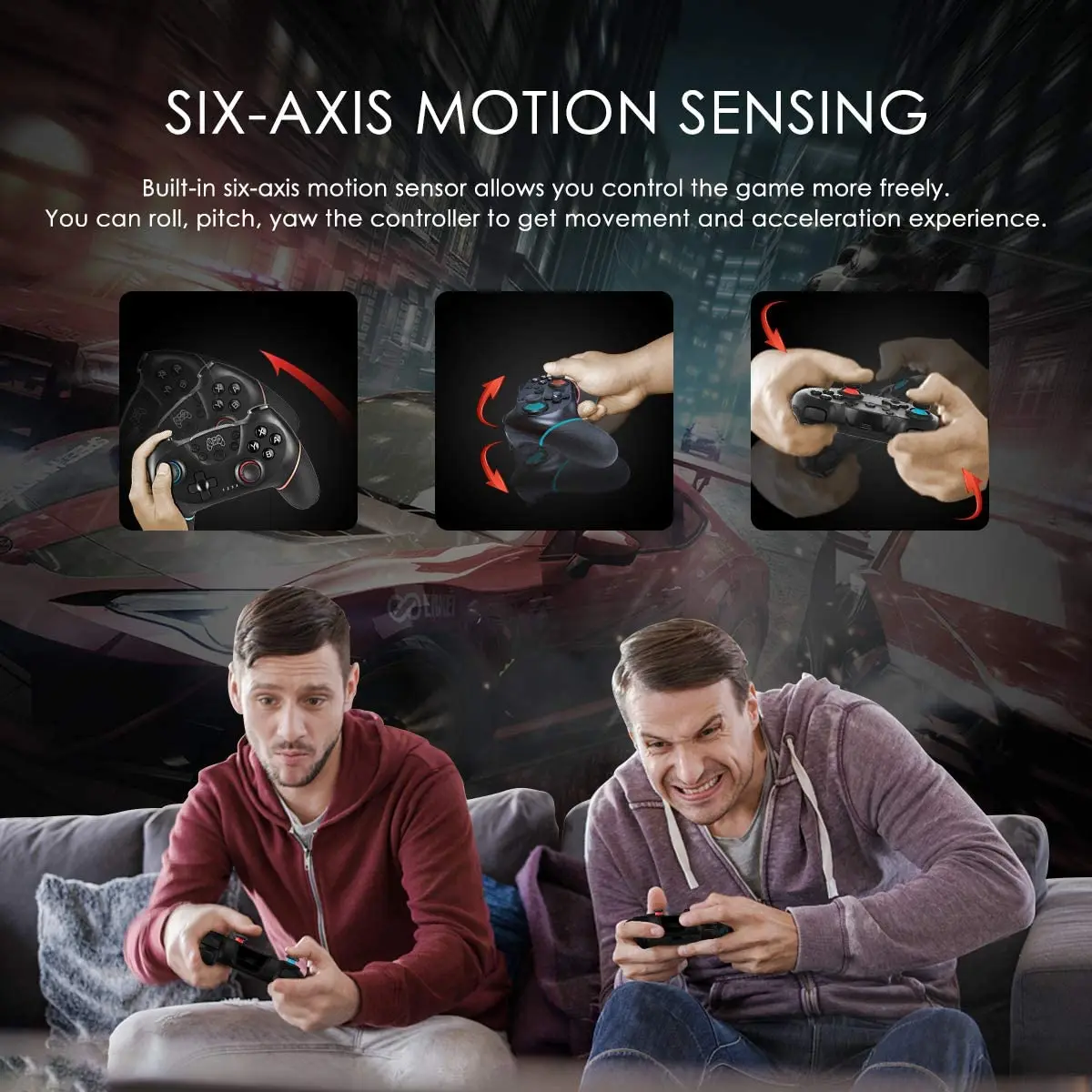 Bluetooth Pro Gamepad for Nintendo Switch Console Wireless Video Game USB Joystick Controller Control with 6-Axis Handle | Электроника