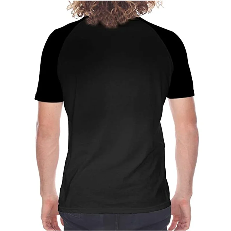 

Mens Distinctive Double Full Printed T Shirt retro t shirt harajuku