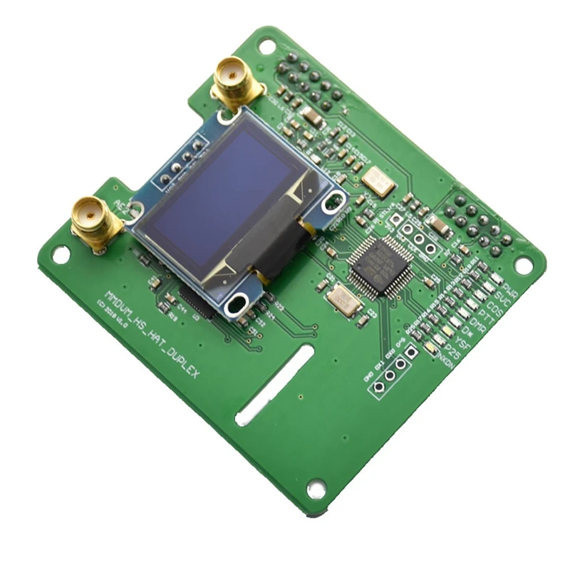 

MMDVM DUPLEX RX TX UHF VHF Hotspot Support P25 DMR YSF NXDN DMR SLOT 1+ SLOT 2 + OLED for Raspberry Pi