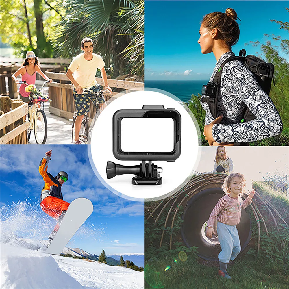 

Portable Housing Case Plastic Frame Anti-fall Protective Shell Cover for Gopro Hero9 Action Camera Accessories