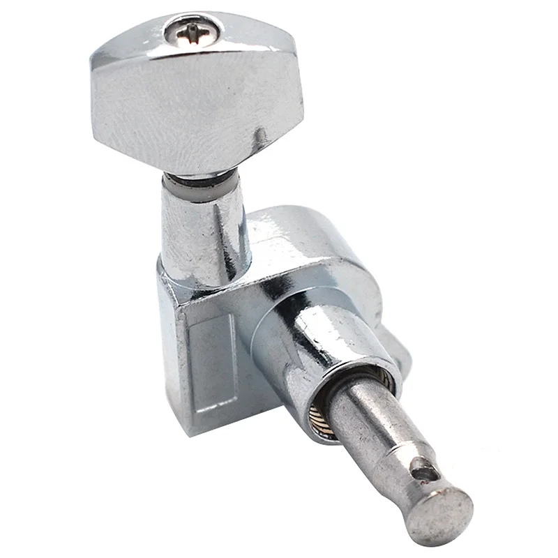 gitarre versiegelt kleine peg tuning pegs tuner mechaniken für akustische elektrische gitarre gitarre teile silber 6r free global shipping