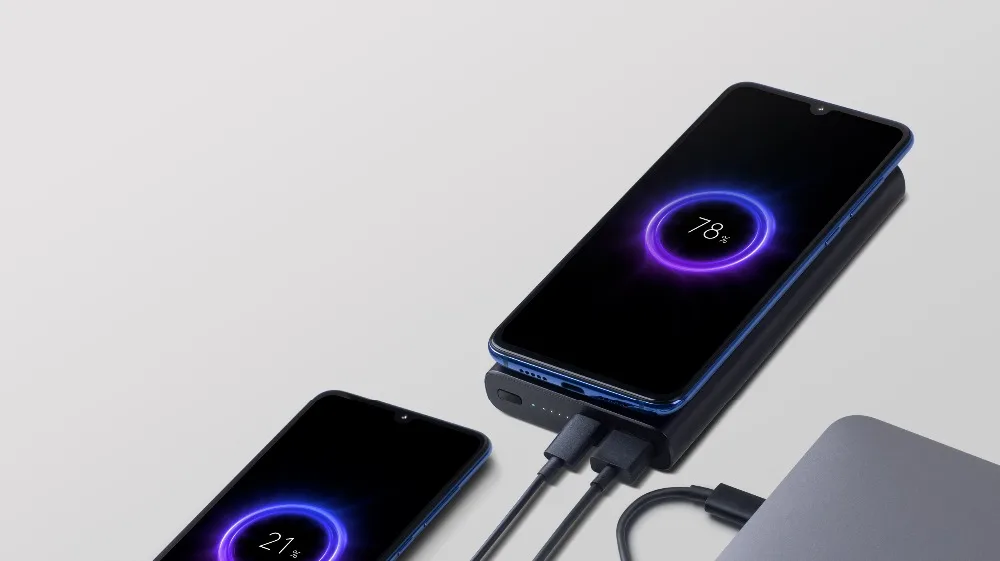 Xiao mi беспроводной внешний аккумулятор 10000 мач PLM11ZM usb type C mi внешний аккумулятор 10000 Qi быстрое беспроводное зарядное устройство портативная зарядка повербанк