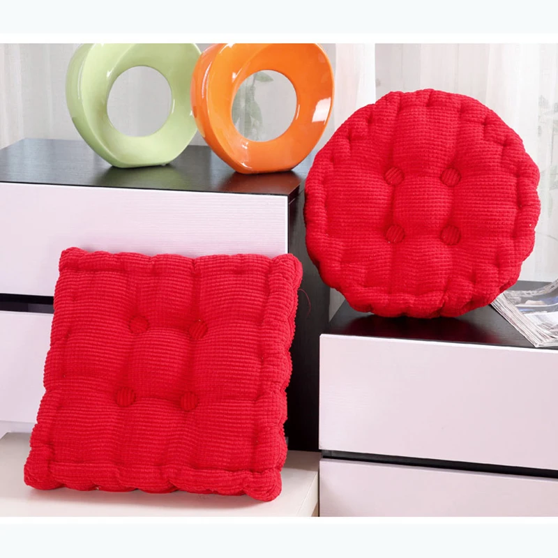 Квадратная подушка для стула увеличивающая красоты студенческого офиса толстая