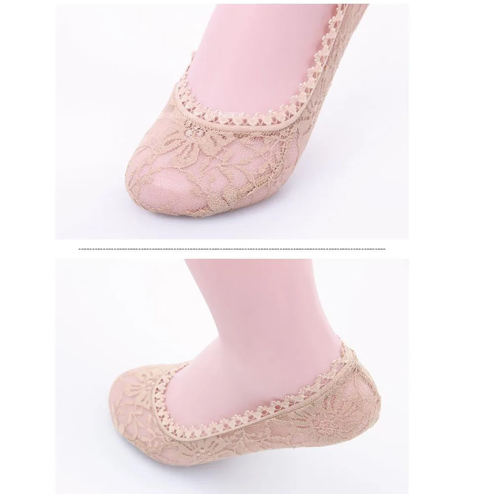 1 пара женские нескользящие летние носки из силикагеля | Женская одежда