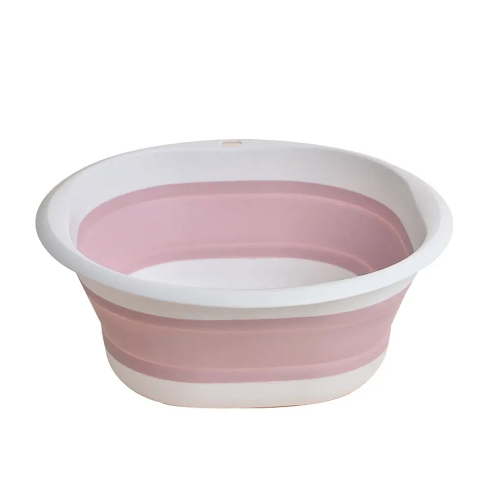 

Plastic Folding Basins Portable Wash Basins Folding Laundry Tub Bathroom Kitchen Accessories Travel Folding Wash Basin DSD666