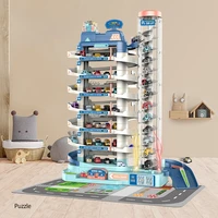 eletric powered city parking building traffic control children gift toy