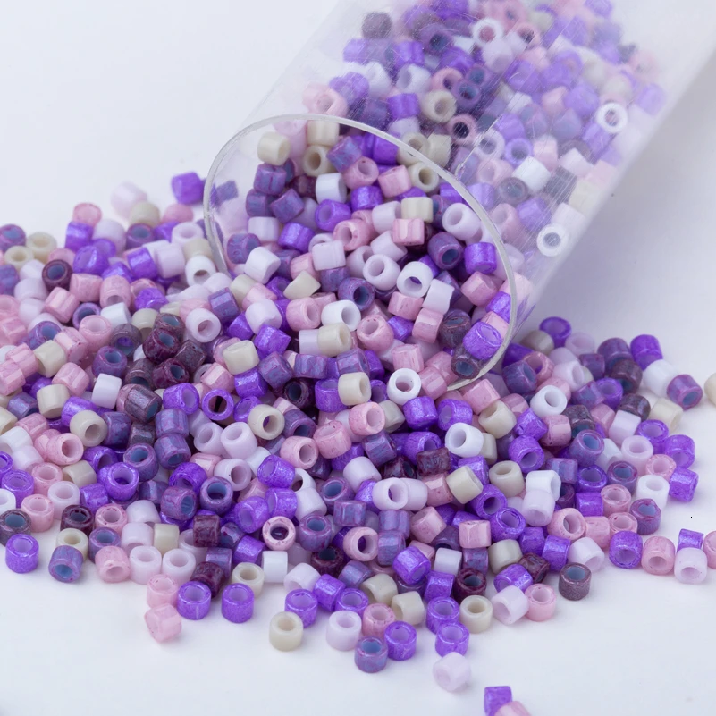 Miyuki Delica 델리카비즈 Японский Бисер11/0 Seedbeads Товары Для Рукоделия разных цветов с