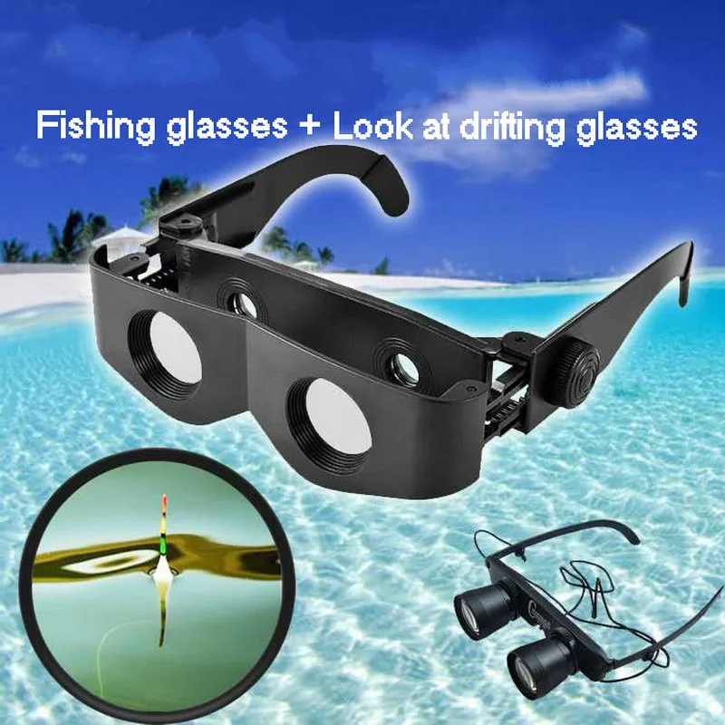 Портативные 3x 6x солнцезащитные очки для рыбалки телескоп Лупа BinocularORs ForWatch рыбный