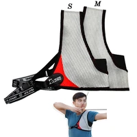 1pcs archery chest protector guard adjustable for shooting bowstring protective sml size