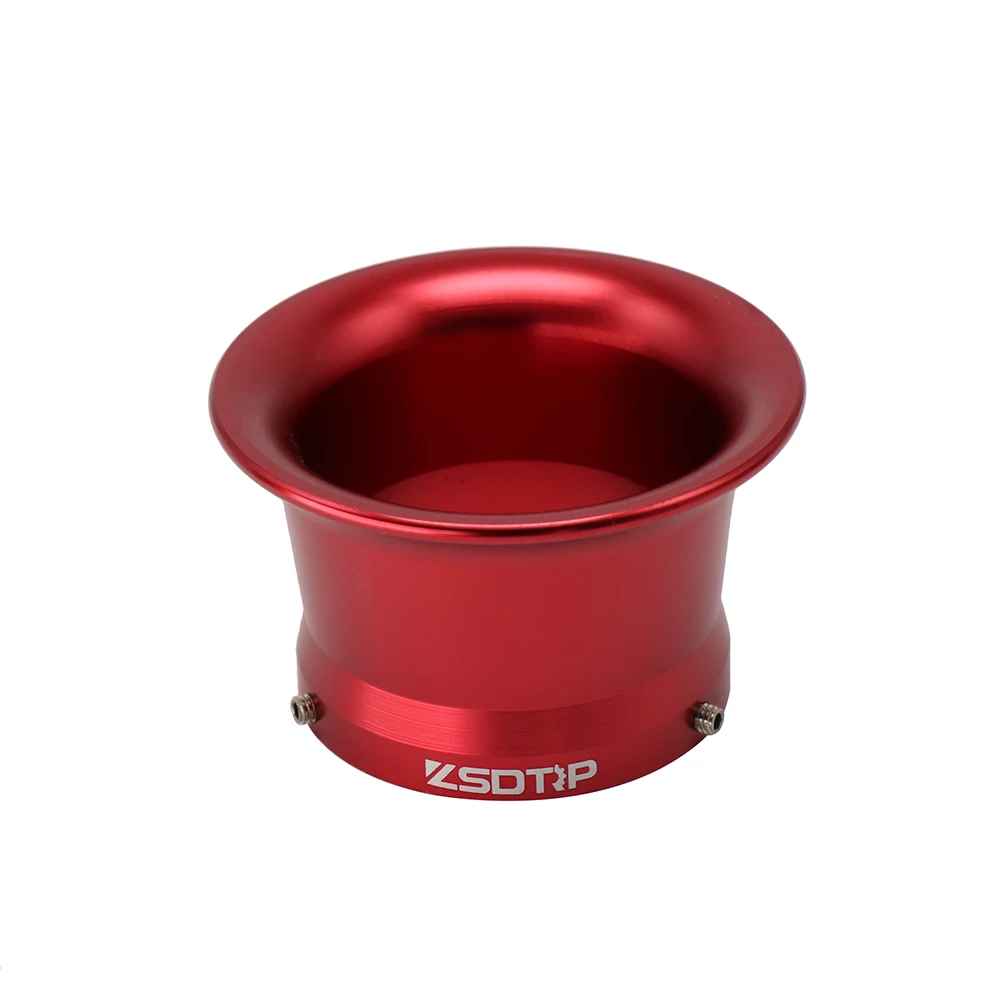 Красный Alconstar для модифицированного PWK OKO KOSO KEIHIN 21 24 26 28 30 карбюратор Производительность Воздушный фильтр чашка 50 мм ветер чашки Рог фильтр - Цвет: Красный