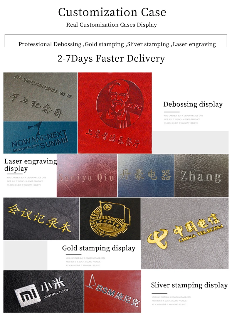 Черный портфель A4 Padfolio индивидуальная деловая папка для документов руководителя