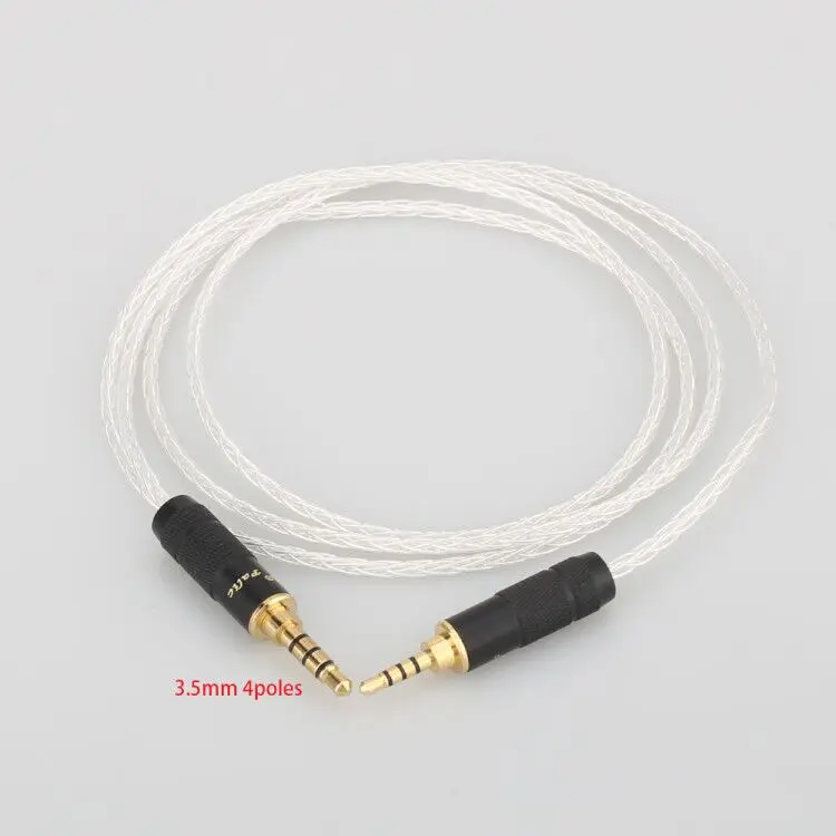 Высококачественный уравновешенный кабель Audiocrast 4pin XLR/2 5 мм/4 4 мм для наушников Fostex