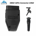 Штепсельная Вилка OBD, штепсельная вилка OBD2, 16-контактный разъем адаптер OBD II OBDII, разъем jзум 1962 OBD2, фоторазъем дюйма, бесплатная доставка