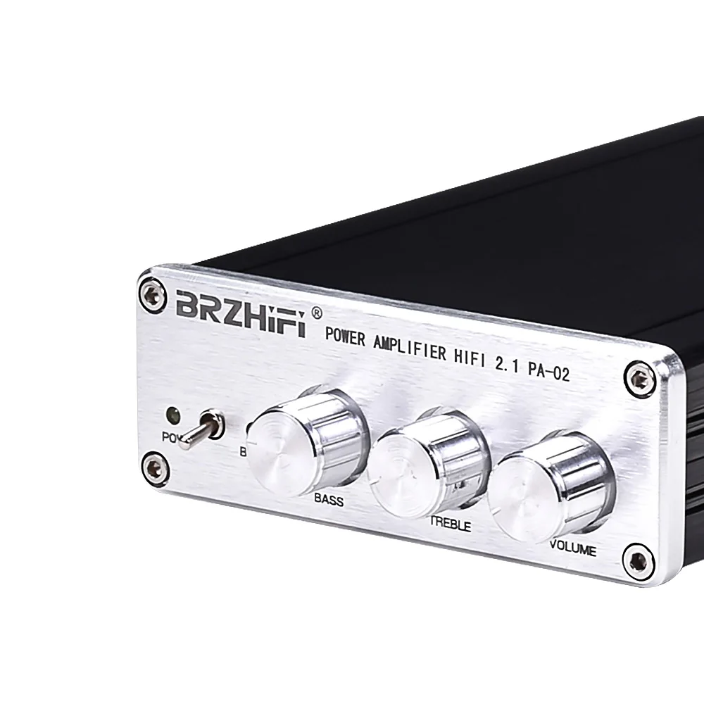 Аудио усилитель 2 1 APTX Bluetooth 5 0 Hifi домашний мощности TPA5613 75Wx2 + 150 Вт Цифровой