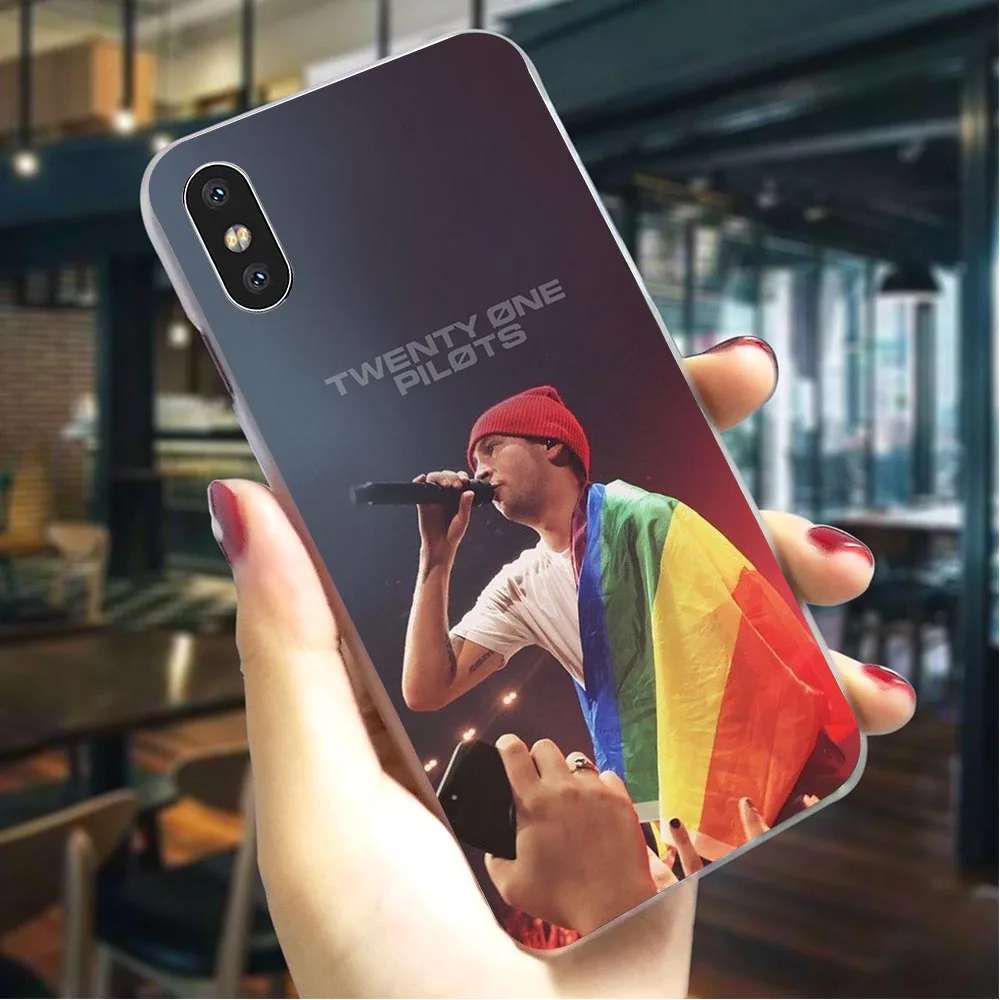 Гибридный чехол для телефона Twenty One Pilots iPhone 6 6S/6 6S Plus 7 8/7 8 X XS XR Xs Max Жесткий