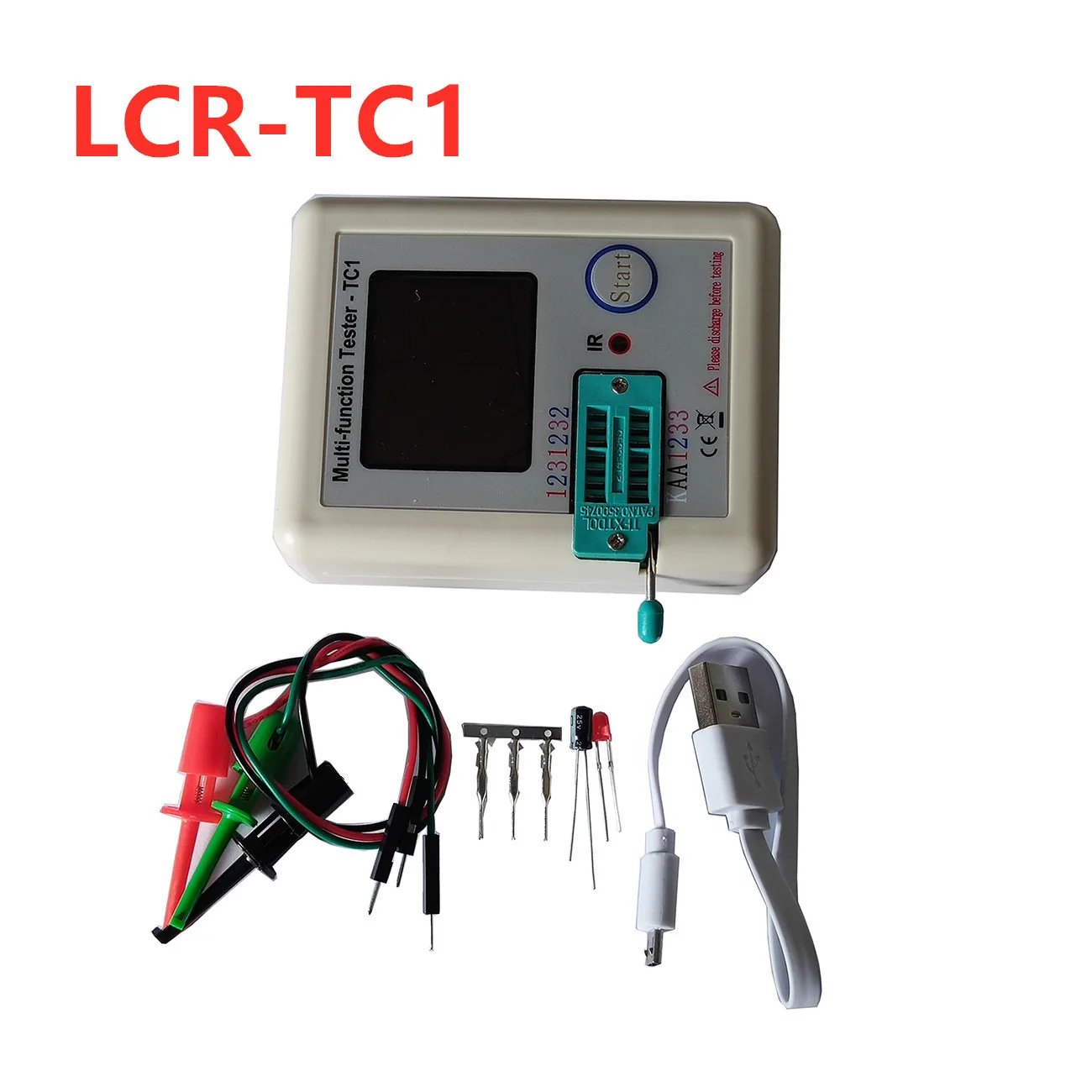 LCR-TC1 tc1 цветные 1 8 дюймов tft многофункциональный экран подсветка Транзистор