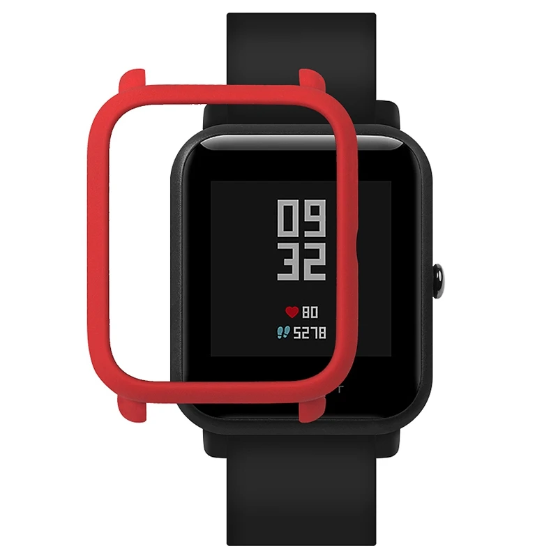 Рамка Pc чехол для Xiaomi Amazfit Bip Bit Pace Lite Молодежные часы защитная оболочка Huami