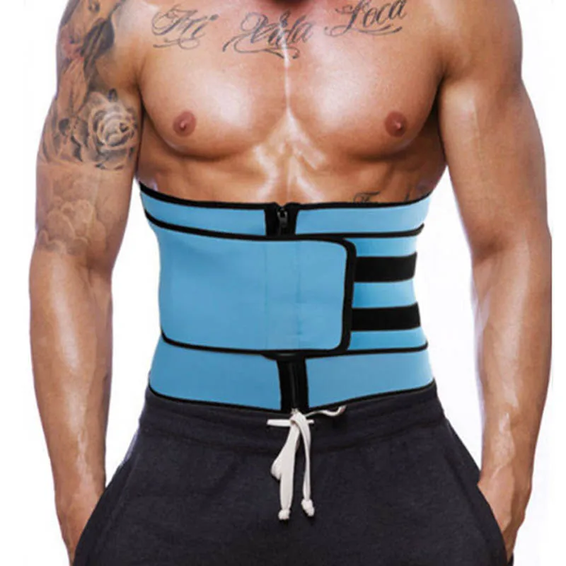 Пояс для похудения живота мужчины формирователь тела неопрен сжигание жира на