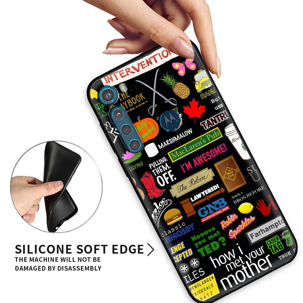 

Softshell For Motorola G30 G10 G9 G8 Edge Central Perk Friends Protective Case for MOTOROLA One Hyper Fusion G Stylus ES6