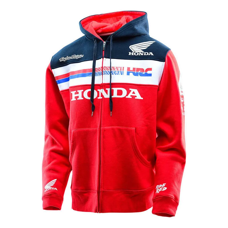 

2021 New Honda Racing Motorcycle Riding Hoodie 3D Print Sweatshirt Pullover Harajuku Speed Surrender Rider Fashion Casual Jacket