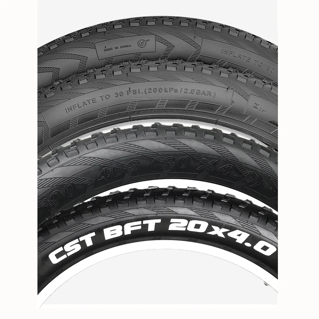20Inch Snow Bike tire 20x4.0 ATV tyre beach bike city fat Electric Bicycle tires inner tube 100-406 Fat Tire ebike | Спорт и