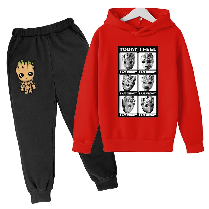

children's clothing, boys and girls, printed long-sleeved 2-piece set, spring and autumn children's clothin