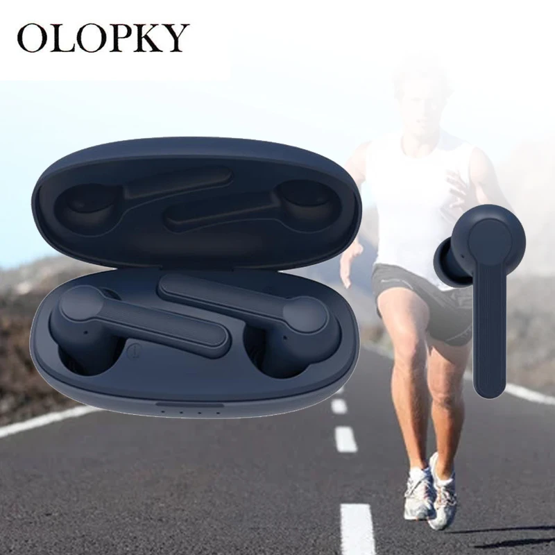 

TWS Wireless Bluetooth Earphphones Fitness Earbuds With Charging Case For iOS Android Phone Bluetooth Sports Running Headset