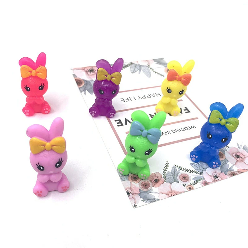 

15pcs Cartoon PVC Action Figures Mini Unicorn Sloth Rabbit Bear Animal Toys Figurines Doll Kids Toys for Children Boys