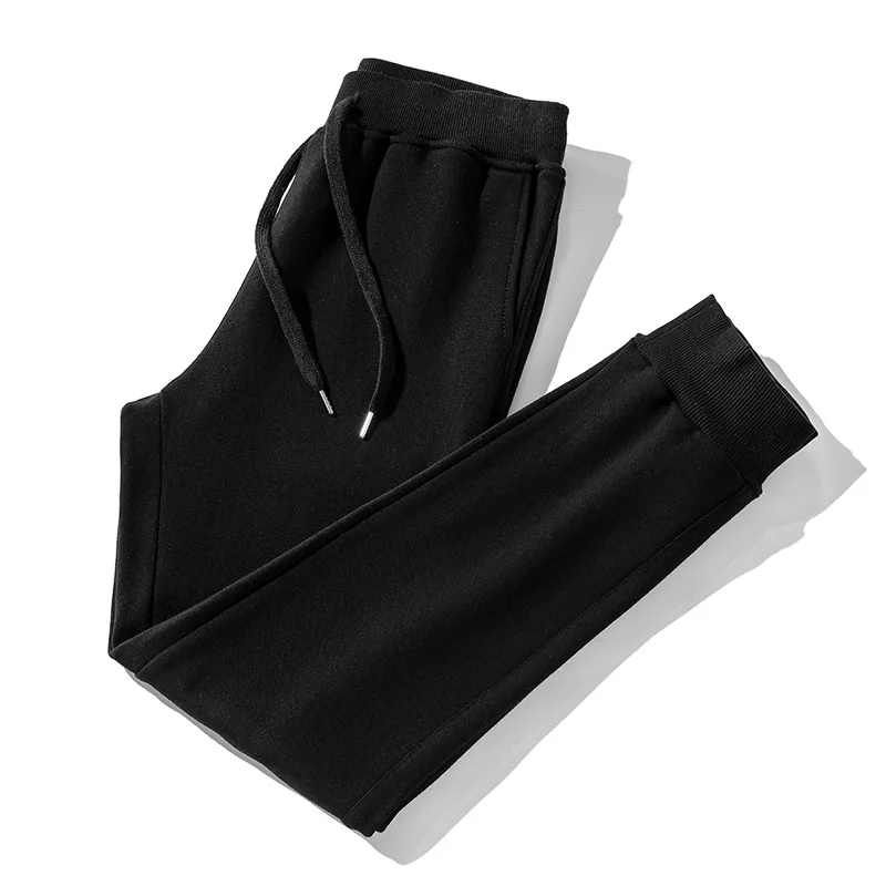 

Spring new casual pants men's loose large sports pants men's knitting cotton pants all cotton Leggings men's