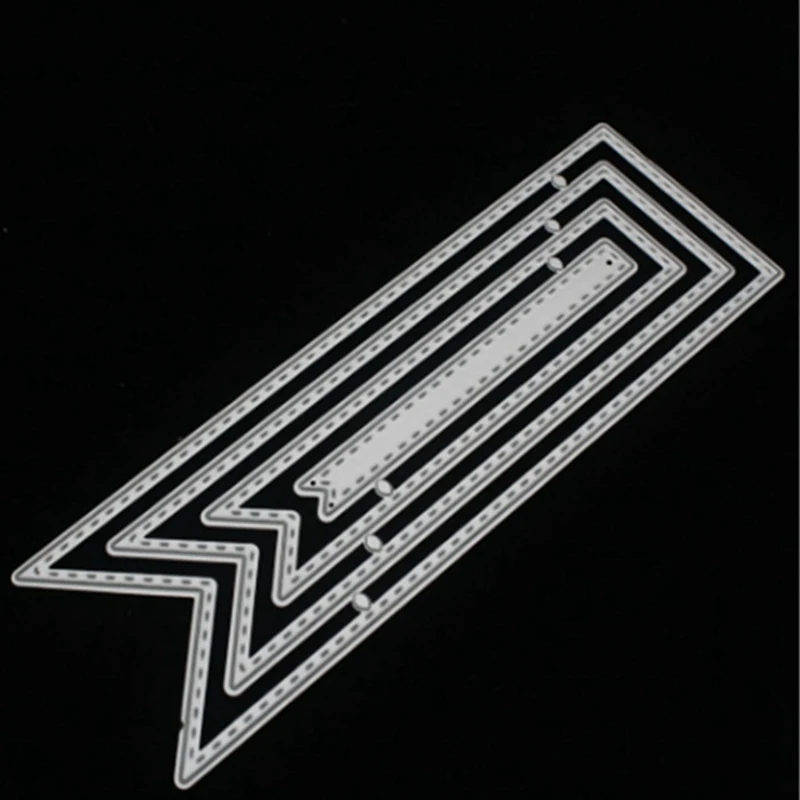 

Metal Cutting Dies Tag Bookmark Background Card Scrapbooking Stencil Cut Die For DIY Card Crafts Handmade