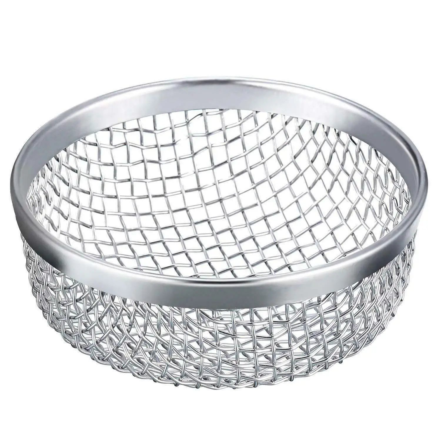 

Anti-rust Flying Insect Bug Screen Camper RV Furnace Vent Cover Silver 2Pcs