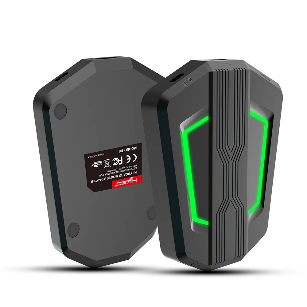 Четырёхцветная клавиатура с подсветкой и вертикальный портативный конвертер