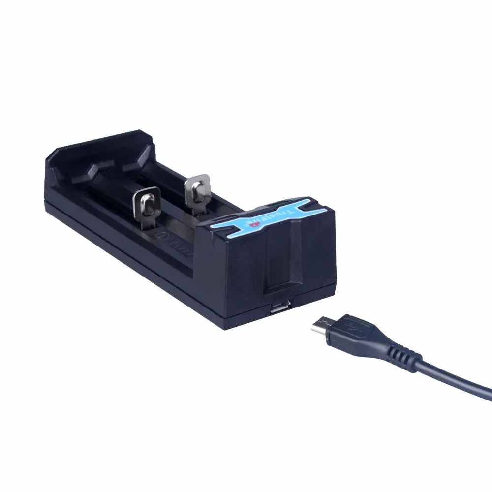 TrustFire TR-016 USB Li-ion Battery Charger 2 Slots + 2PCS 18650 3000mah 3.7V Rechargeable Protected Batteries | Электроника