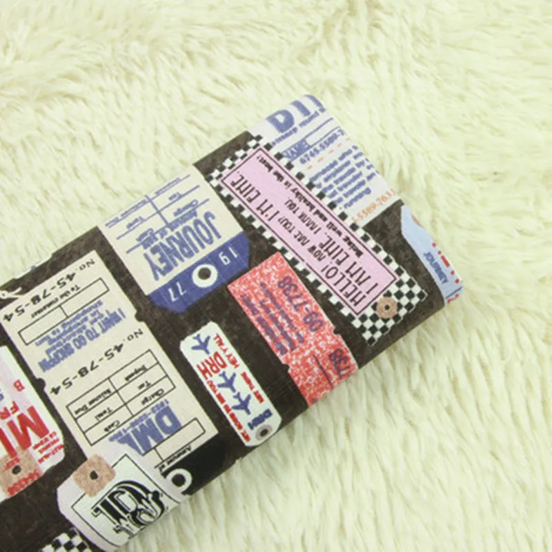 Половинная утолщенная хлопчатобумажная ткань с европейским и американским