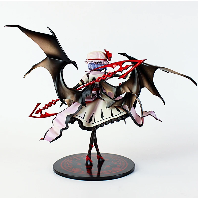 

TouHou Project Scarlet Devil ACGN Action Figure The Embodiment of Scarlet Devil Remilia Scarlet PVC Collection Toys Gift 22cm