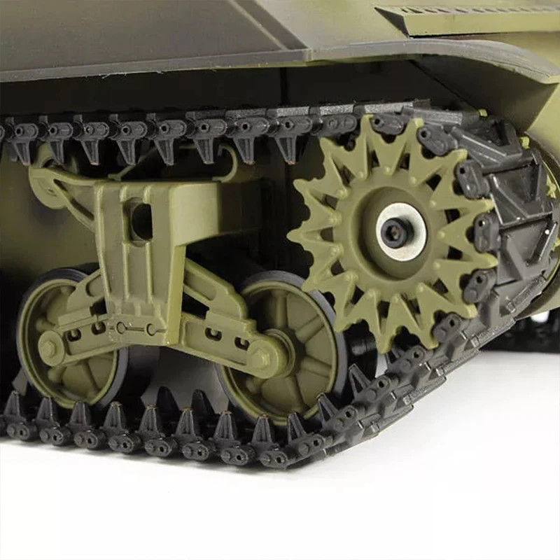 LeadingStar Heng Long 3898-1 2 4G 1/16 US Sherman M4A3 Радиоуправляемый боевой автомобиль | Игрушки и