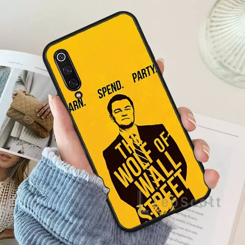 

Wolf Of Wall Street Leonardo DiCaprio Phone Case For Xiaomi Redmi 7 9t 9se k20 mi8 max3 lite 9 note 8 9s 10 pro