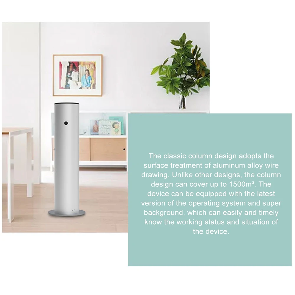 Ароматический диффузор для коммерческих отелей объемом 1500 м умное управление