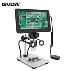 Цифровой микроскоп GVDA 50-1200X, электронные видеомикроскопы для пайки, увеличитель непрерывного усиления для планшетов