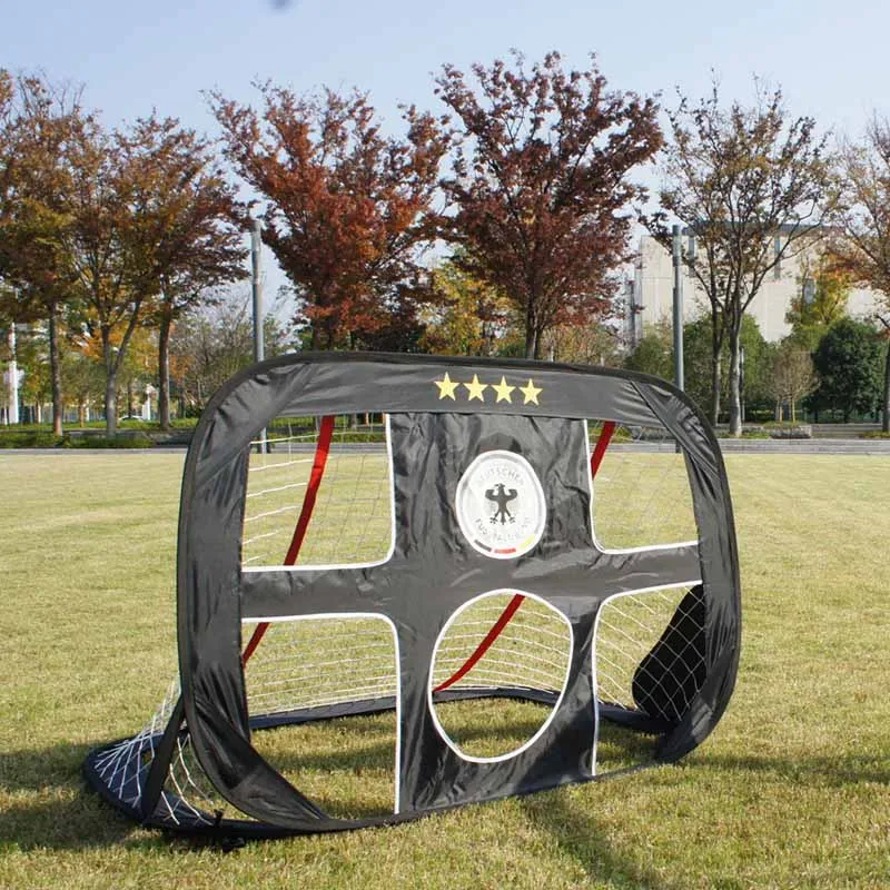WISHOME высокое качество 2 в 1 всплывающие дети Fotball цель портативная Детская