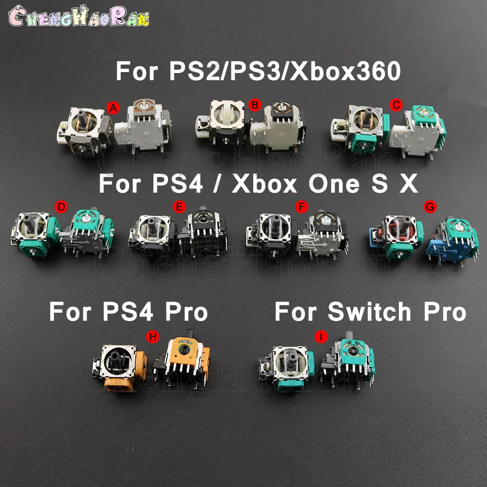 2 предмета для Dualshock 4 PS4 PRO Slim PS2 PS3 контроллер 3d Рокер ось джойстика аналоговый