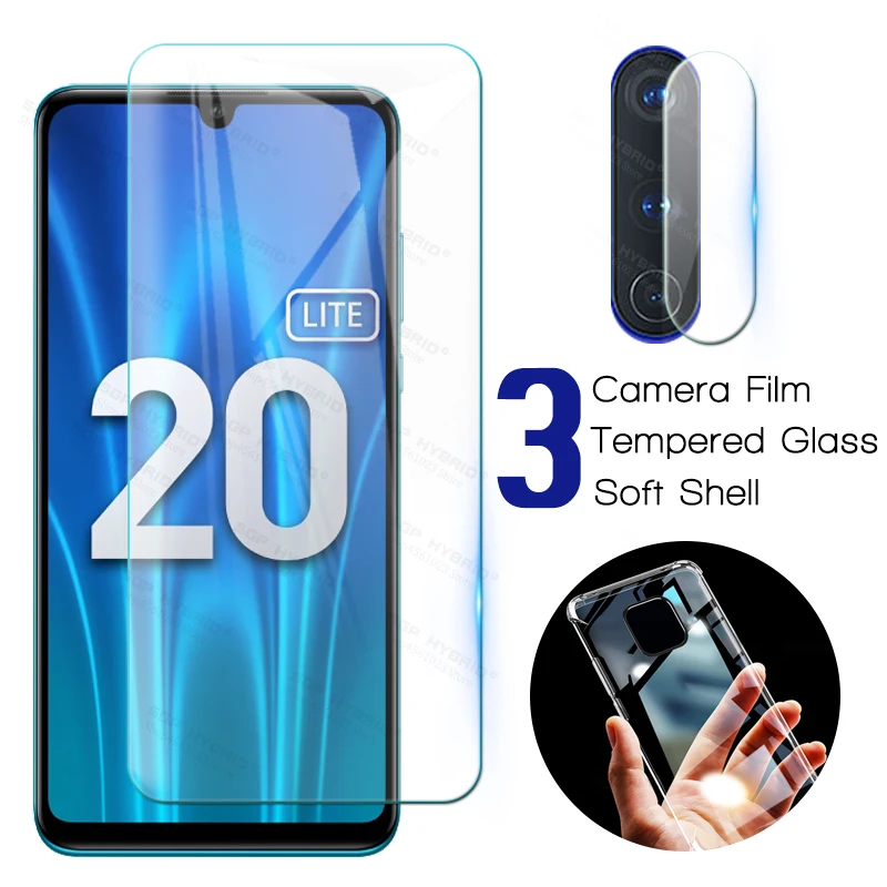 Защитное стекло для экрана и объектива камеры Honor 20 Lite|Бамперы| |