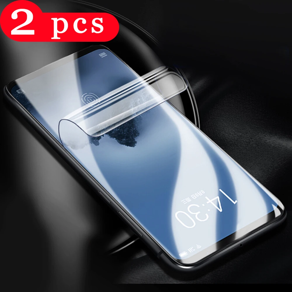 2 шт. Гидрогелевая Защитная пленка для meizu 16 16x16th 15 lite plus 16xs 16s pro|Защитные стёкла и