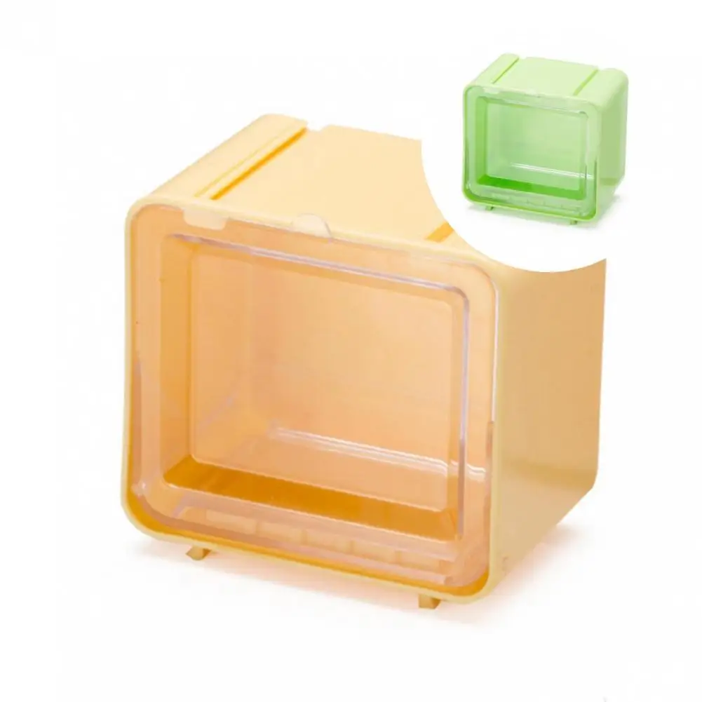 

Высококачественная прозрачная крышка, видимая коробка для хранения ленты Washi, Пластиковый Диспенсер Для Хранения Ленты, Штабелируемый для ...