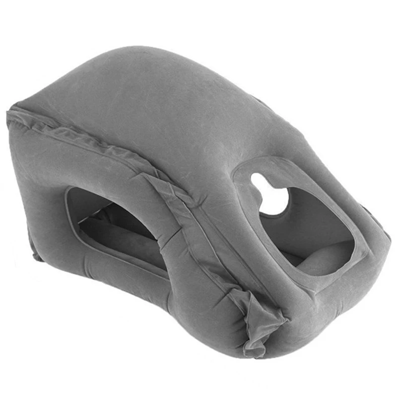 Надувной дорожный спальный мешок портативная подушка для шеи мужчин женщин