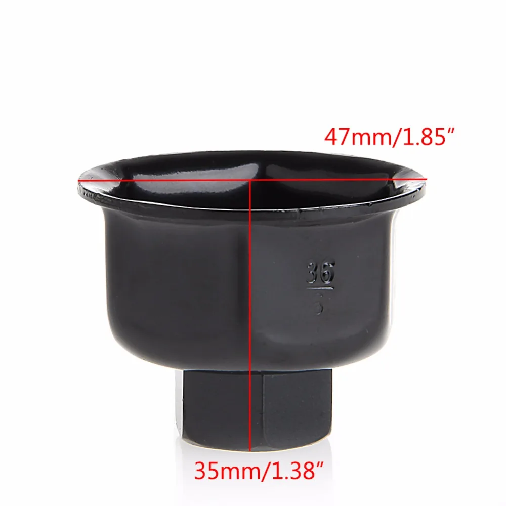 

2017 Auto Car Oil Filter Wrench Cap Socket 36mm 3/8" Drive For BMW X5 Audi A6L A8L Drop Shipping Support Mar10-45 1A0497
