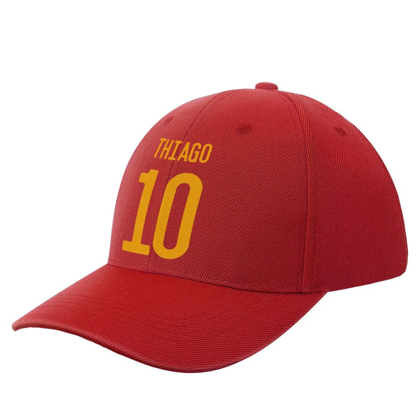 

Men Women Hat 10 Thiago Baseball Cap Wild Sun Shade Peaked Hats Adjustable Caps for Fans 100% Polyester