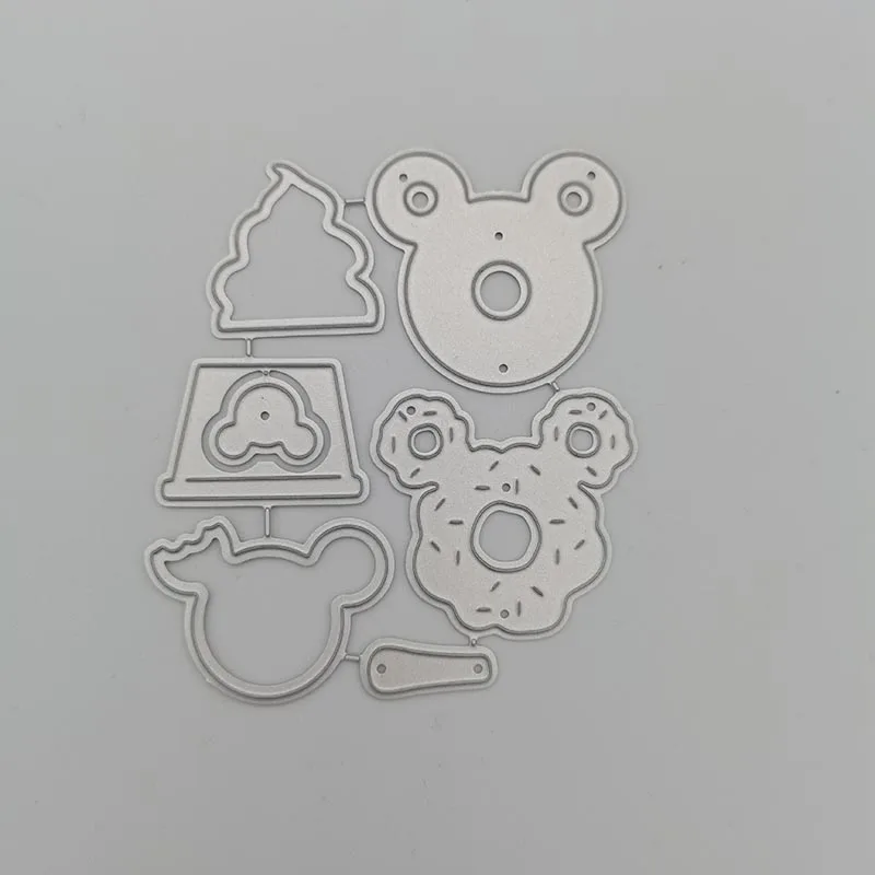 Набор вырубных штампов &quotмороженое леденец Скрап Тисненая Бумага карточка